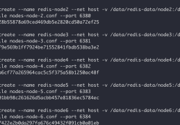 Docker 部署Redis集群（主从集群）