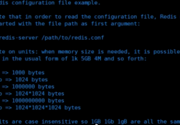 Redis 配置文件
